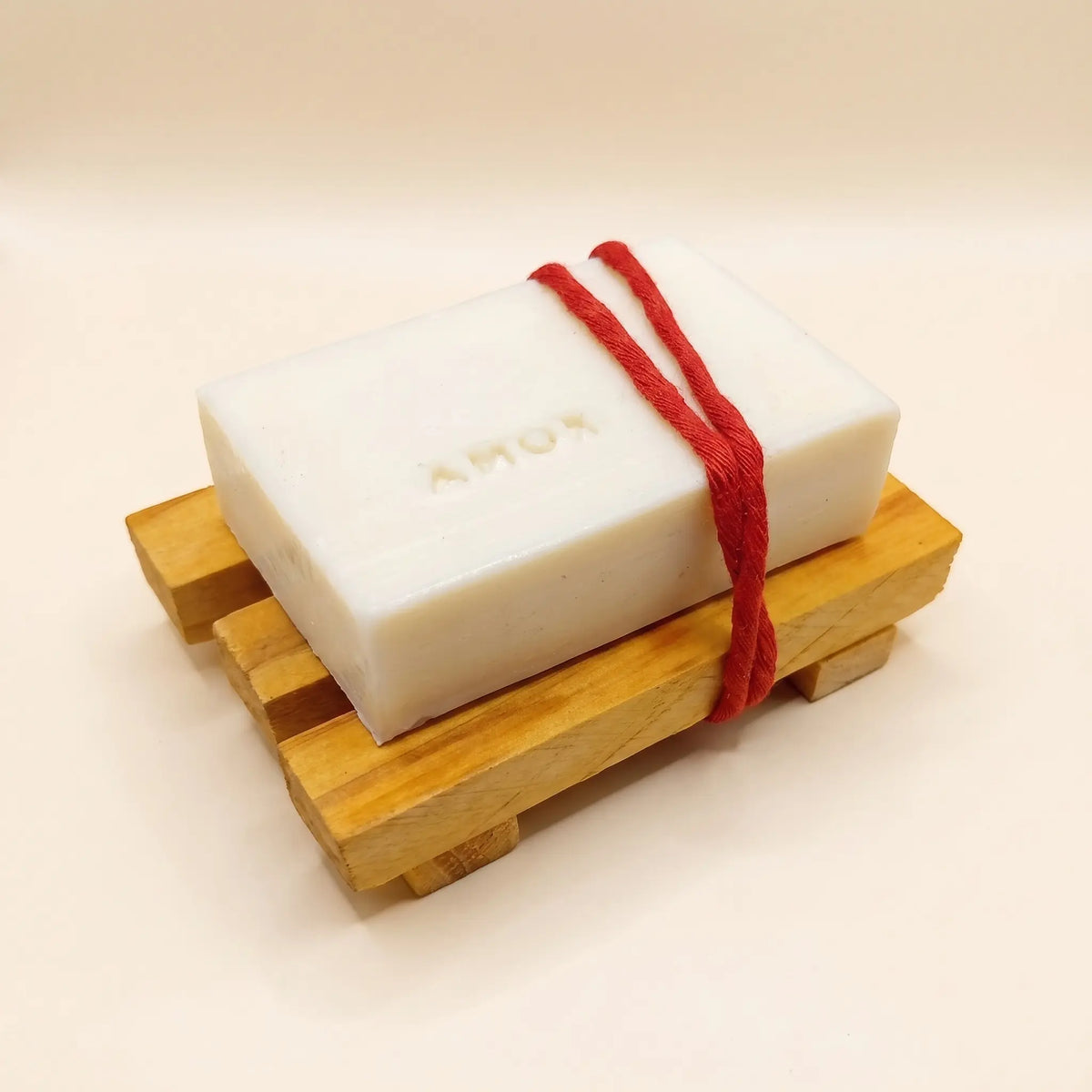 Jabón Artesanal con Jabonera, Edición Amor