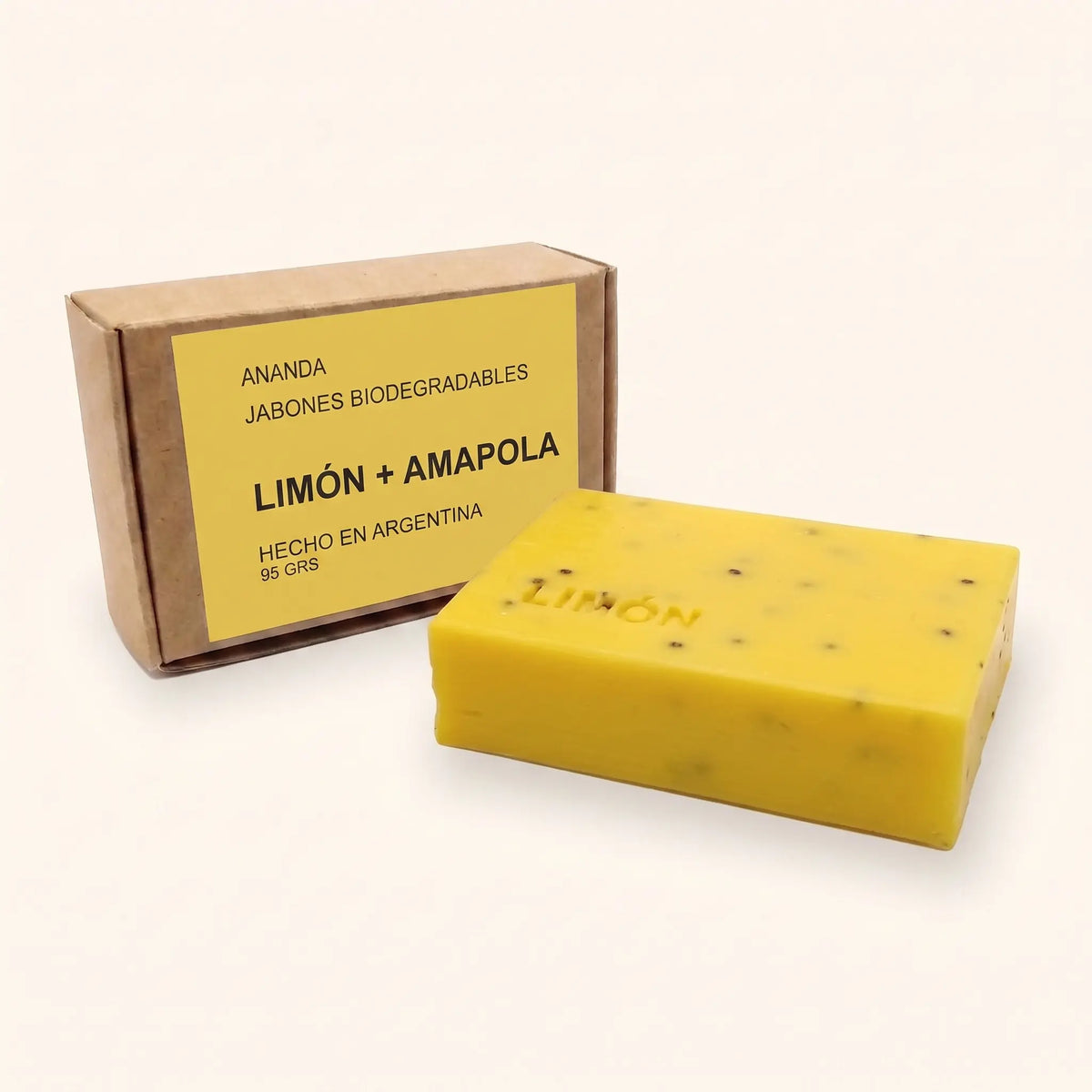 Jabón Sellado en Caja Kraft